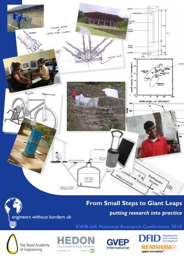 From Small Steps to Giant Leaps - Engineers Without Borders UK