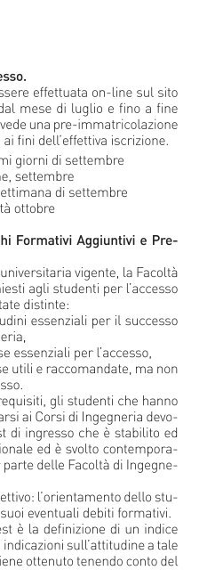 Guida all'offerta formativa e ai servizi per gli studenti_2009/2010