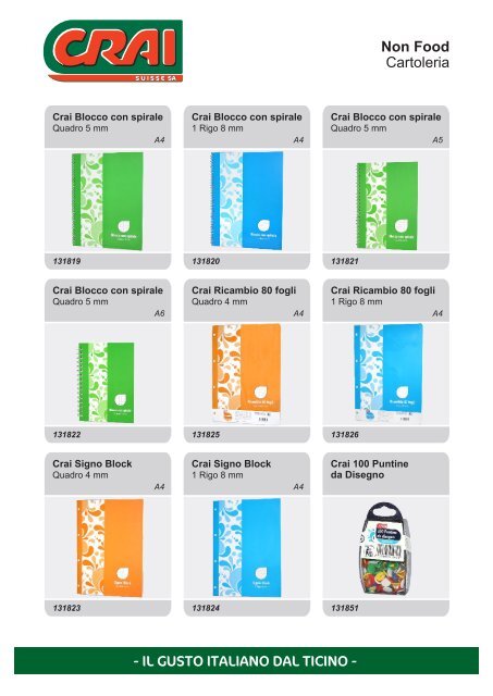 Sfoglia il Catalogo - CRAI Suisse SA