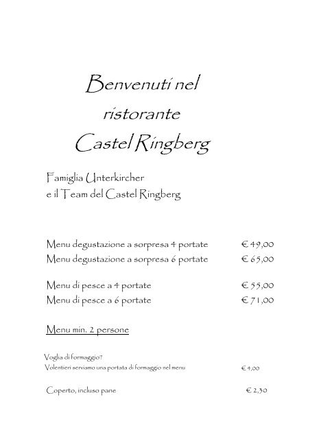 Antipasti Antipasti Varia