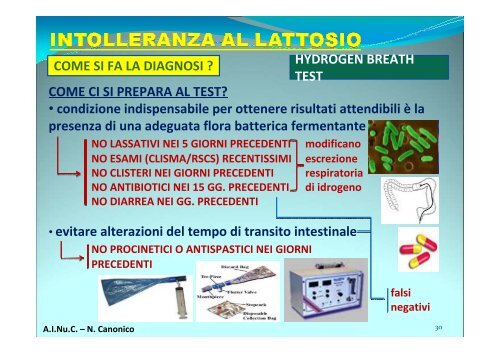 lattosio - Accademia Internazionale di Nutrizione Clinica