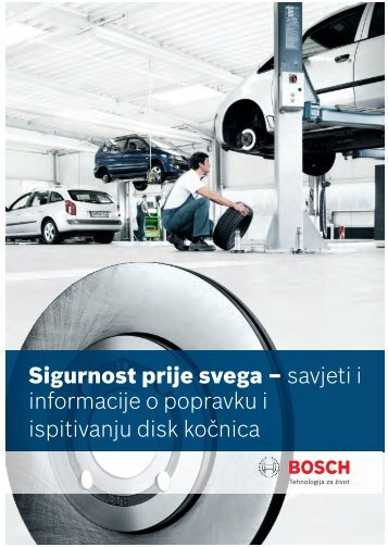 ispitivanje disk kočnica - Bosch