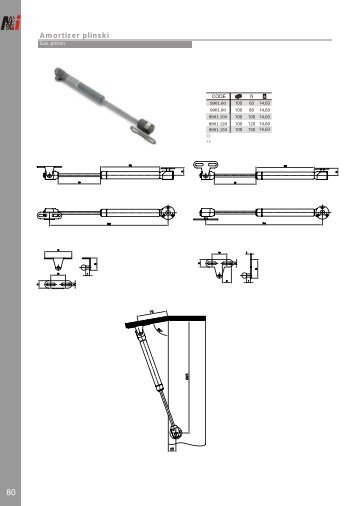 Amortizer plinski - Metalimpex