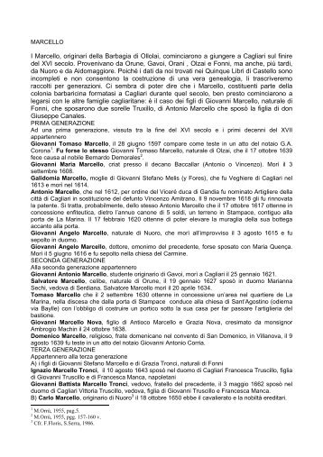 Marcello - Associazione Araldica Genealogica Nobiliare Della ...