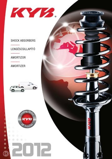 SHOCK ABSORBERS ——— LENGÉSCSILLAPÍTÓ ... - KYB