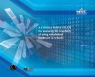 A Consultative Study for Assessing the Feasibility of ... - MSC Malaysia