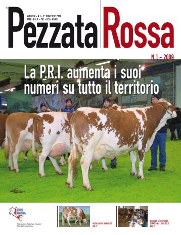 Pezzata Rossa 1 - 2009.pdf - ANAPRI - Associazione Nazionale ...