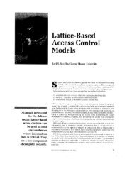 Lattice-based access control models - Computer - Prof. Ravi Sandhu