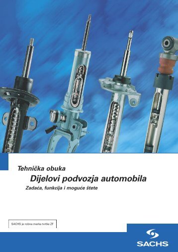 SACHS - Tehnički priručnik dijelova podvozja automobila