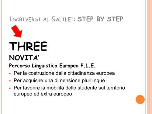 Iscriversi al GALILEI.pdf - Liceo Scientifico Galileo Galilei - Trieste