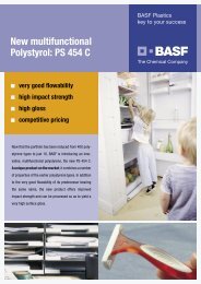 Polystyrol (PS) - New multifunctional PS 454 C - Flyer - Styrolution