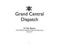 Grand Central Dispatch by Sri Teja Basava