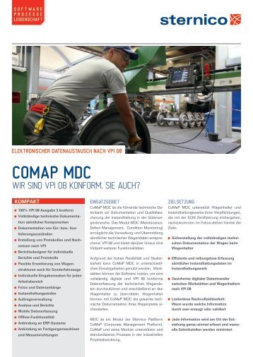 COMAP MDC - Sternico