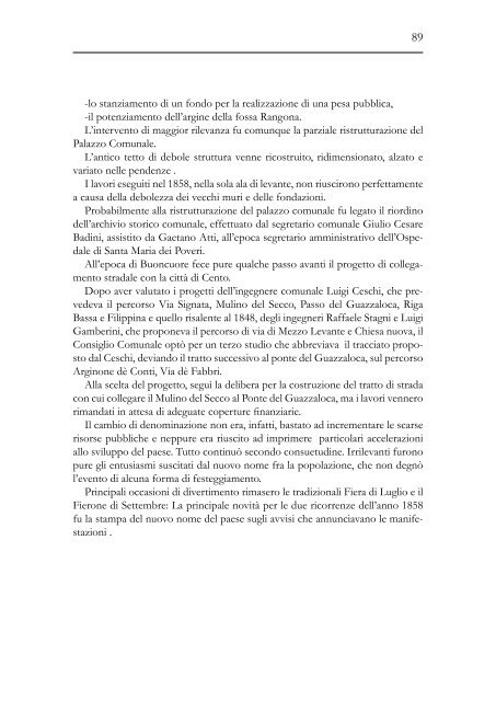 Rassegna Storica Crevalcorese - Dicembre 2011 - Comune di ...