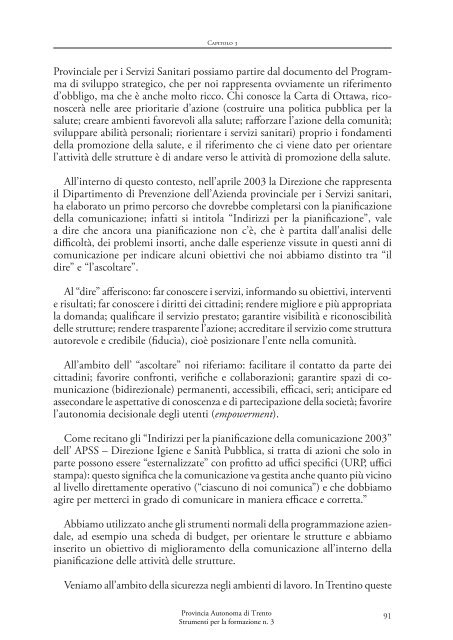 Libro 1.indb - Trentino Salute