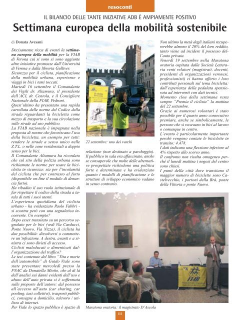 Leggi il giornale in PDF!! - Amici della Bicicletta di Verona