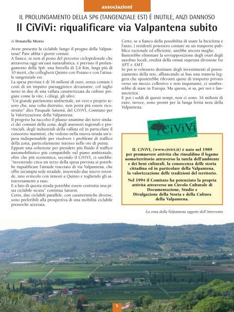 Leggi il giornale in PDF!! - Amici della Bicicletta di Verona