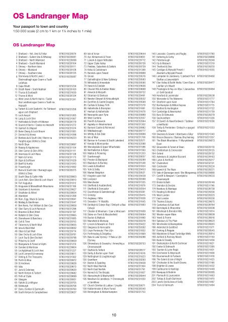 ordnance survey products and services catalogue