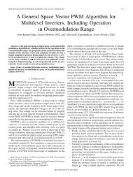 A General Space Vector PWM Algorithm for Multilevel Inverters ...