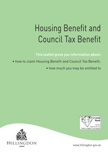 10368 Housing benefit and council tax benefit - information