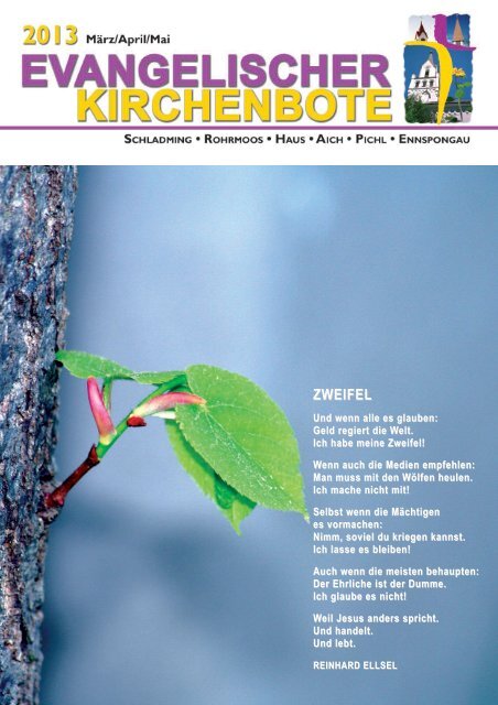 Ausgabe 1/2013 - Evangelische Pfarrgemeinde Schladming