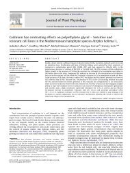 Cadmium has contrasting effects on polyethylene glycol – Sensitive ...