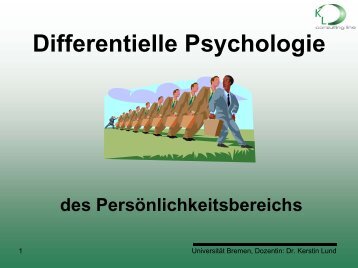 Die naive Persönlichkeitstheorie - Diagnostik.uni-bremen.de ...
