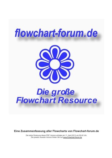 Eine Zusammenfassung aller Flowcharts von Flowchart-forum.de