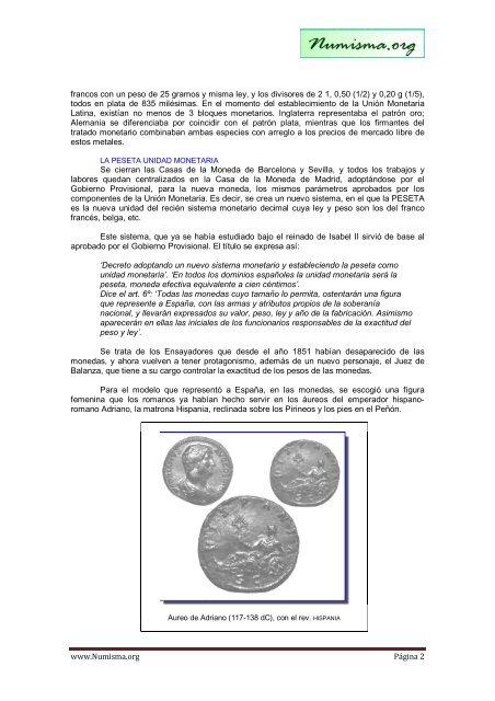 historia numismática de un interregno turbulento - Numismática y ...