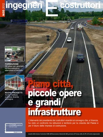 Ingegneri e Costruttori 2012-05.pdf - Confindustria Vicenza
