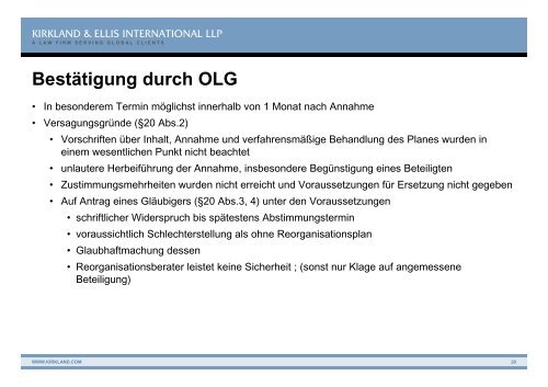 Das Kreditinstitute-Reorganisationsgesetz – KredReorgG