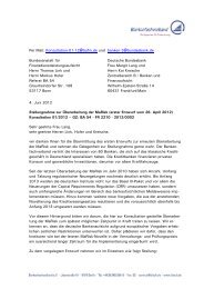 Per Mail: Konsultation-01-12@bafin.de und Bundesanstalt für ...