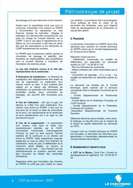 comment inscrire un circuit au pdipr - Comité Départemental du ...