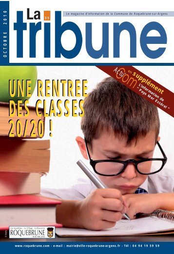 Télécharger la Tribune N° 31 - Roquebrune-sur-Argens