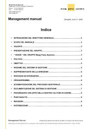 Management manual - Pump Solutions Group