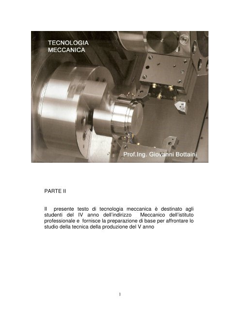 Tecnologia Meccanica 2 - Sismondi-Pacinotti