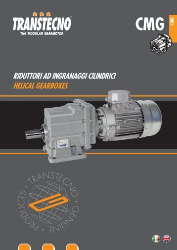 RIDUTTORI AD INGRANAGGI CILINDRICI HELICAL GEARBOXES