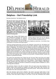THE DELPHOS HERALD of 2009-10-24 - Delphos – Verl Friendship ...