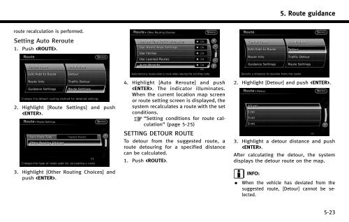 2013 Infiniti | Navigation System Owner's Manual - Infiniti Owner ...