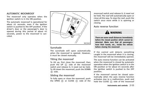 2013 Infiniti EX37 | Owner's Manual - Infiniti Owner Portal - Infiniti USA