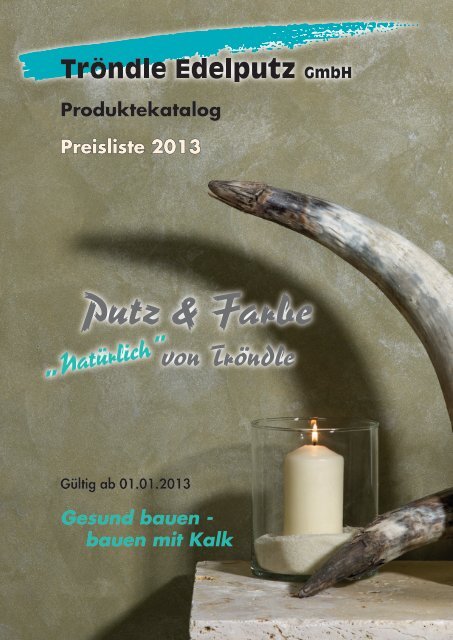 Produktliste - Troendle-putztechnik.de