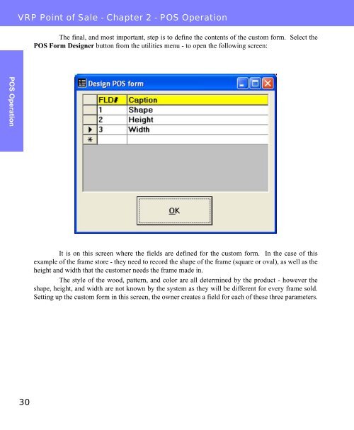 Visual Retail Plus - Point of Sale Users Manual - POS Software System