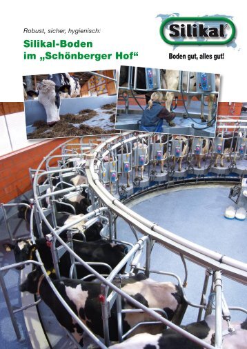 Schönberger Hof - Silikal Reaktionsharzsysteme und Polymerbeton