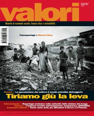 Tiriamo giù la leva - Valori