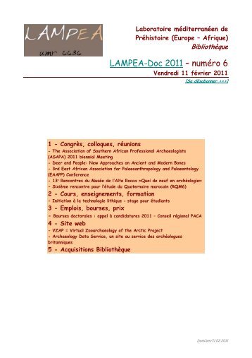 (habitat, diet, distribution, population structure). - Université de ...