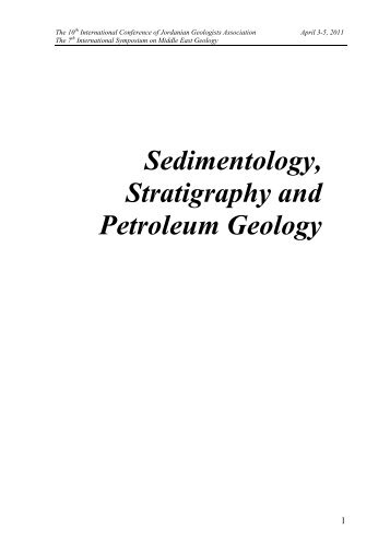 Sedimentology, Stratigraphy and Petroleum Geology