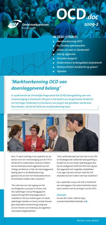 OCD.doc - Onderzoekcentrum Drechtsteden