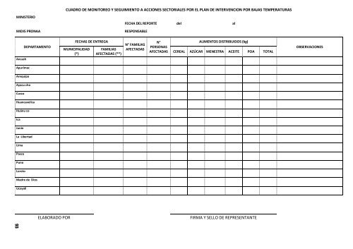 PLAN NACIONAL DE INTERVENCION PARA ENFRENTAR LOS ...