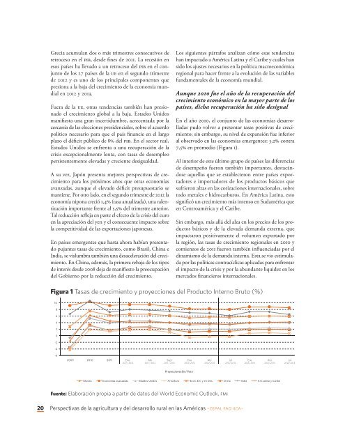 Perspectivas de la agricultura y del desarrollo rural en las ... - Cepal