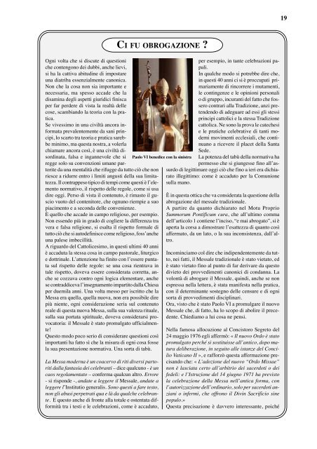 Il numero del giornale in formato pdf - Inter Multiplices Una Vox